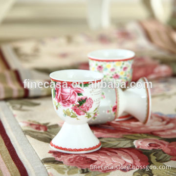 Elegant in Gift Box New Bone China Egg Cup set